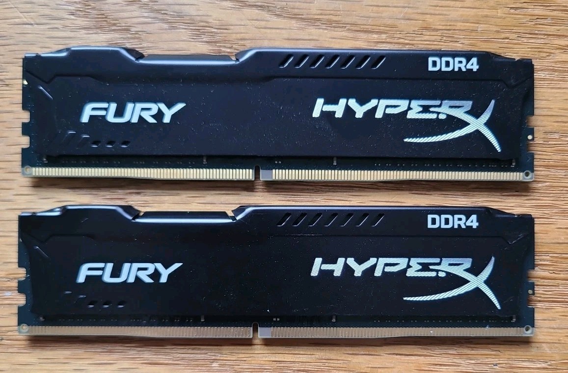 KINGSTON HYPERX FURY HX421C14FBK2/16 16GB KIT (2X8GB) DDR4