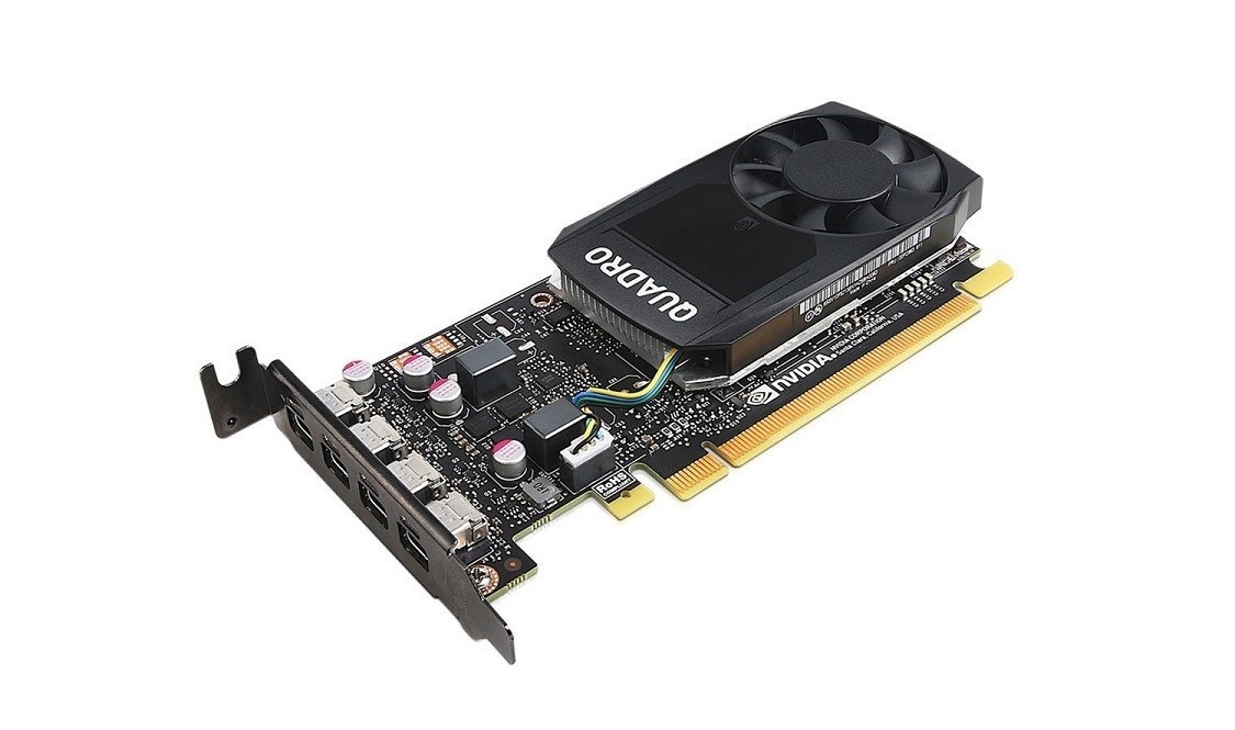 Open Box 4GB Lenovo 4X60N86660 nVIDIA Quadro P1000 GDDR5 4x MDP LP Graphic Card