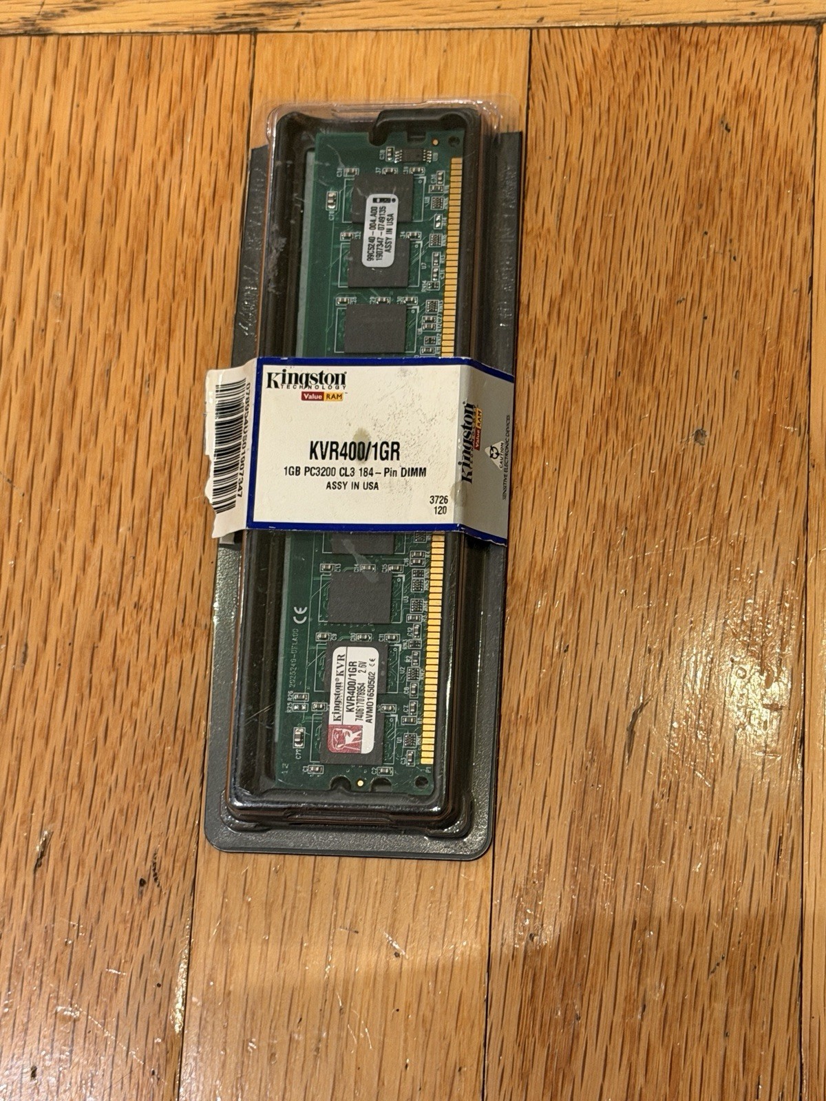 Kingston KVR400/1GR A-Tech Equivalent 1GB DDR 400Mhz PC3200 Desktop Memory RAM