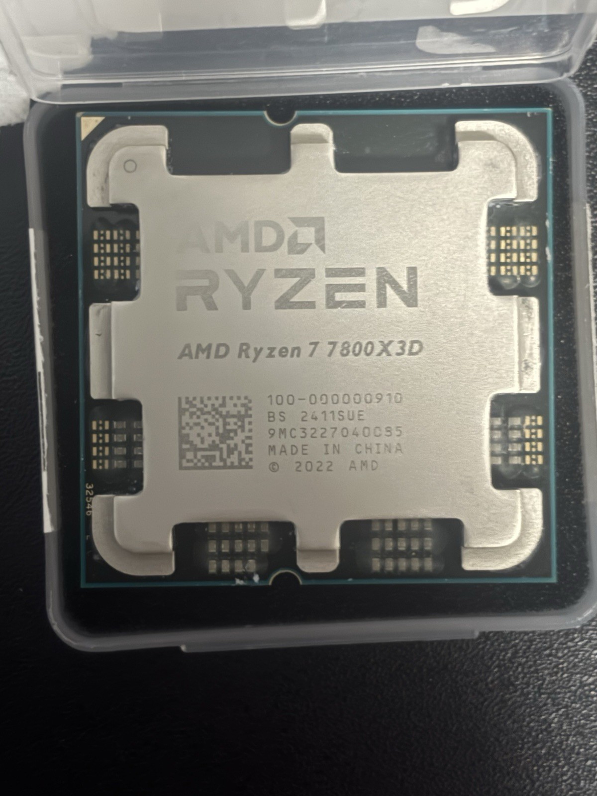 AMD Ryzen 7 7800X3D 8-Core 4.2GHz Socket AM5 CPU Processor