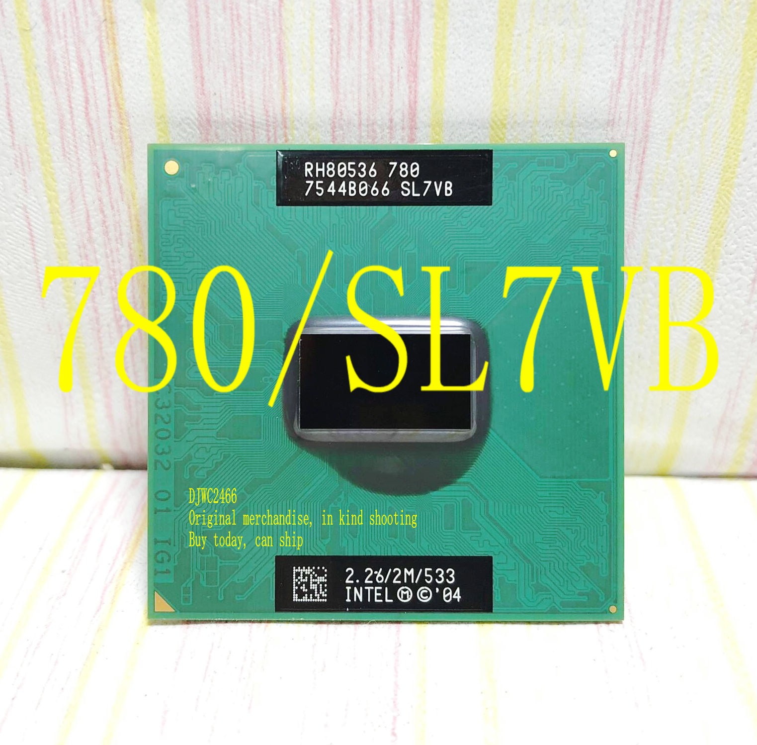 Intel Pentium M 780 (SL7VB) 2.26GHz/2MB/ FSB 533MHz Notebook Processor