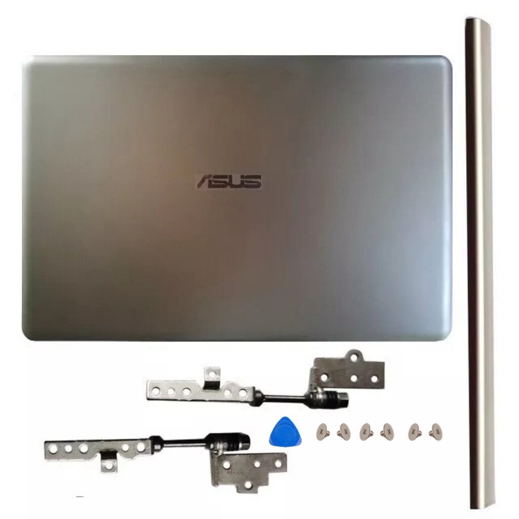 New for Asus VivoBook S510 X510 510U 15.6″Gold LCD Back Cover+Hinges+Hinge Cover
