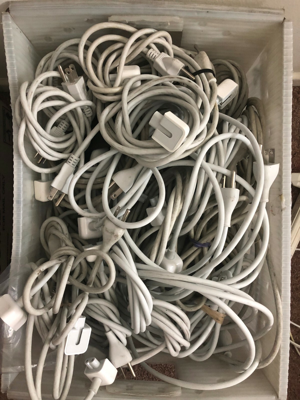 Lot of 15 Pieces charger cable » long cord » Apple Charger 45W 60W 85W 29W 87W