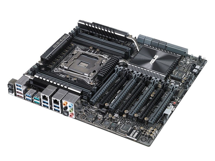 For ASUS X99-E WS/USB 3.1 motherboard X99 LGA2011-V3 8*DDR4 128G E-ATX Tested OK