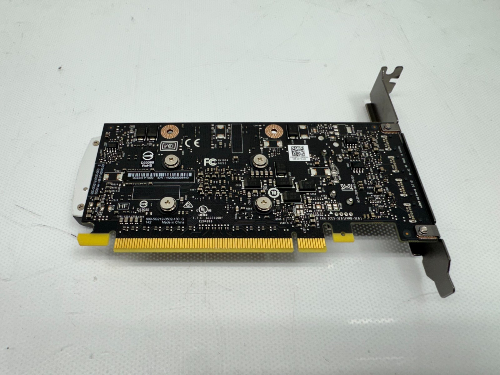 NVIDIA Quadro P1000 4GB GDDR5 PCIe Video Graphics Card