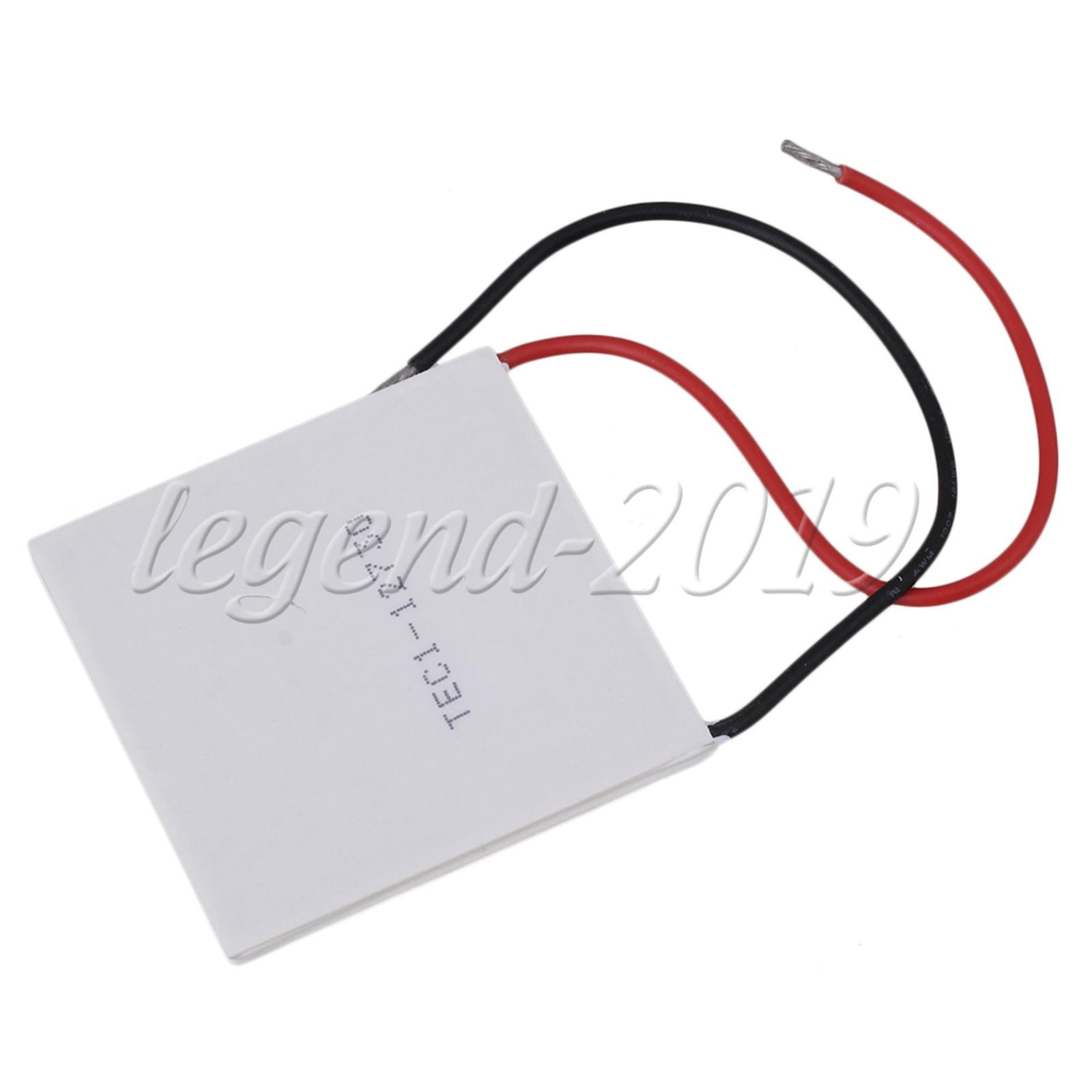 62x62mm Thermoelectric Peltier Cooler Ceramic Off-white