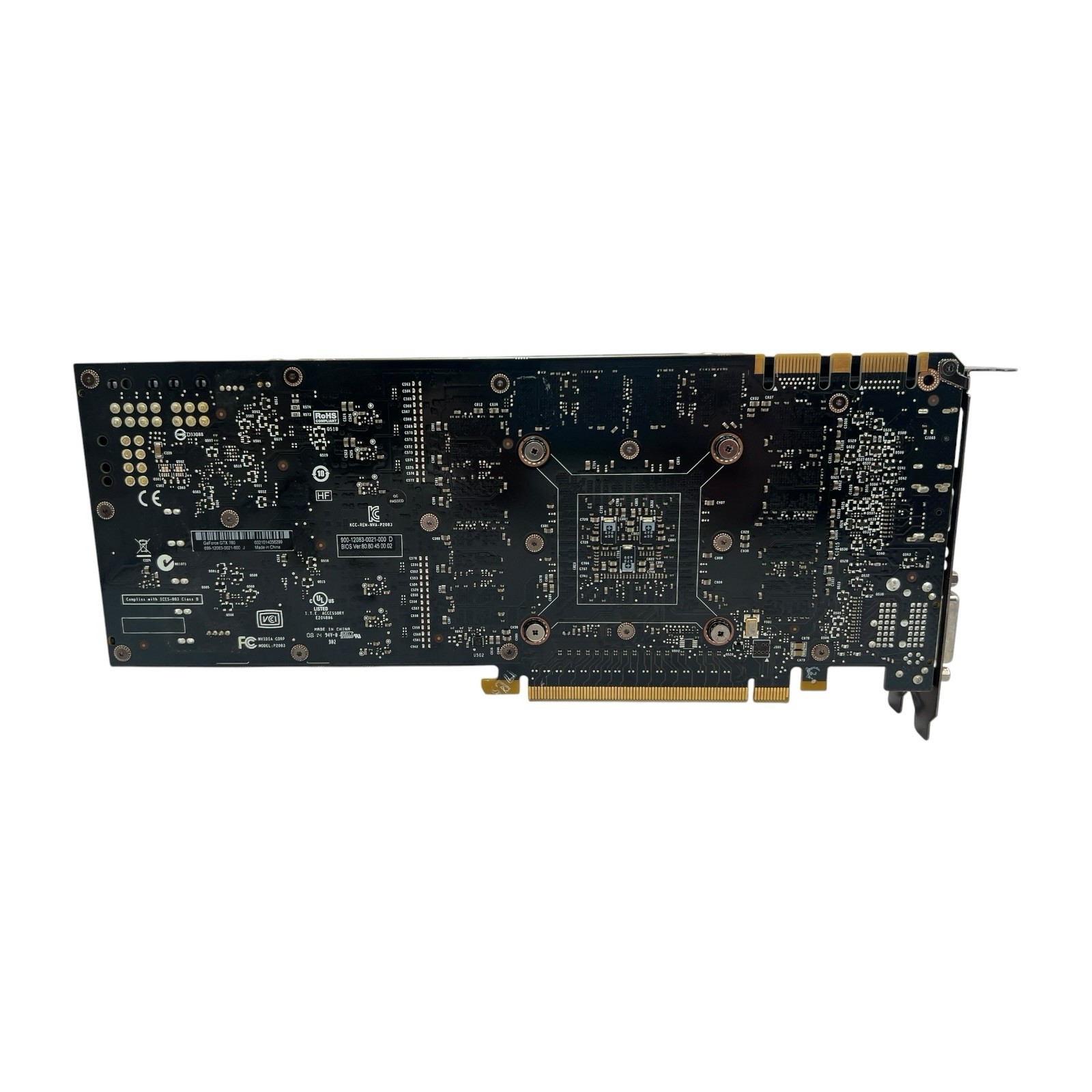 Nvidia Geforce GTX 780 Rev.2 GDDR5 192 Bit | 3GB Graphics Card