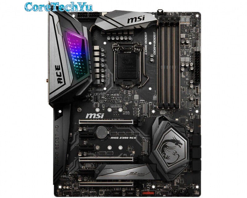 MSI MEG Z390 ACE Motherboard Intel Z390 DDR4 LGA1151 ATX For intel Core I5 i7 i9