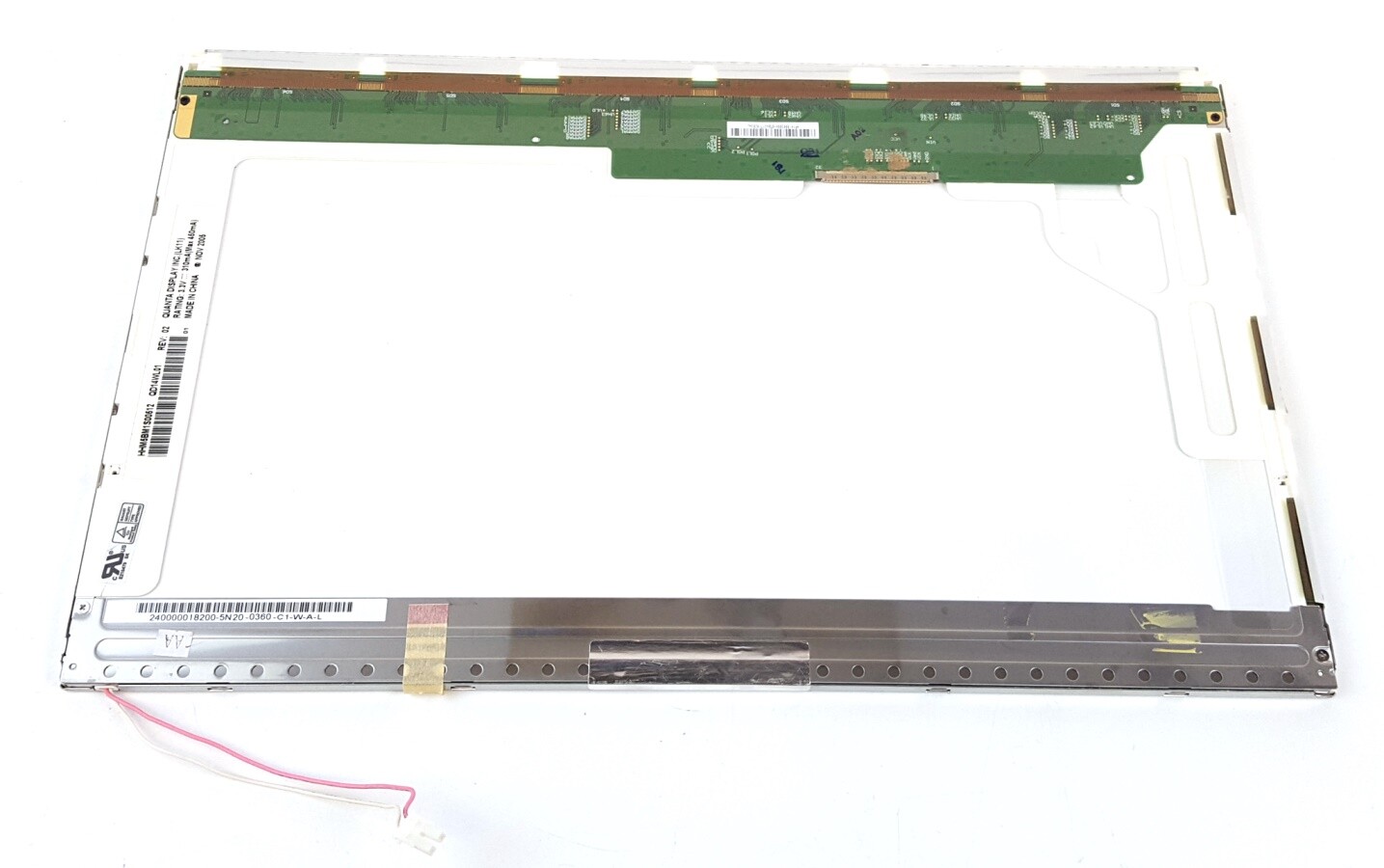Quanta 14.0″ 30pin 1280×768 WXGA Laptop Glossy LCD Screen QD14WL01 Rev.02