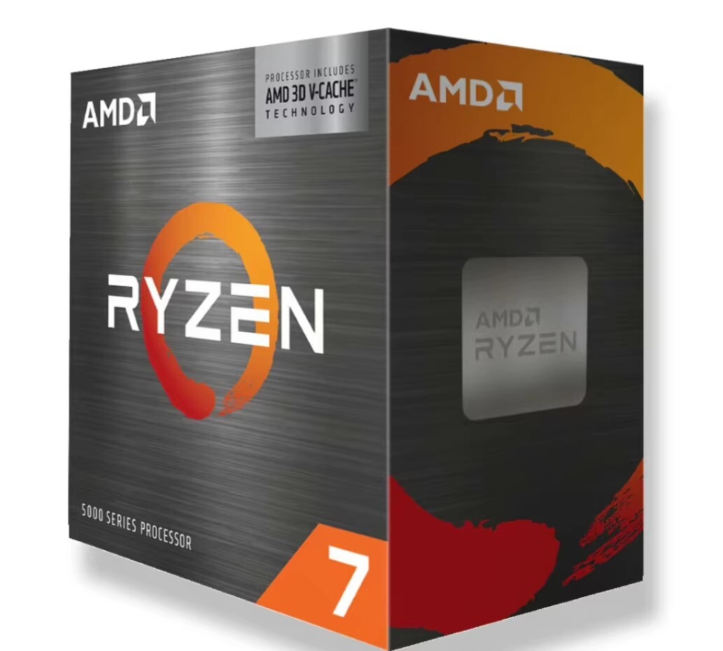 New AMD Ryzen 7 5800X3D 8-core, 16-Thread Desktop Processor CPU in Box sealed