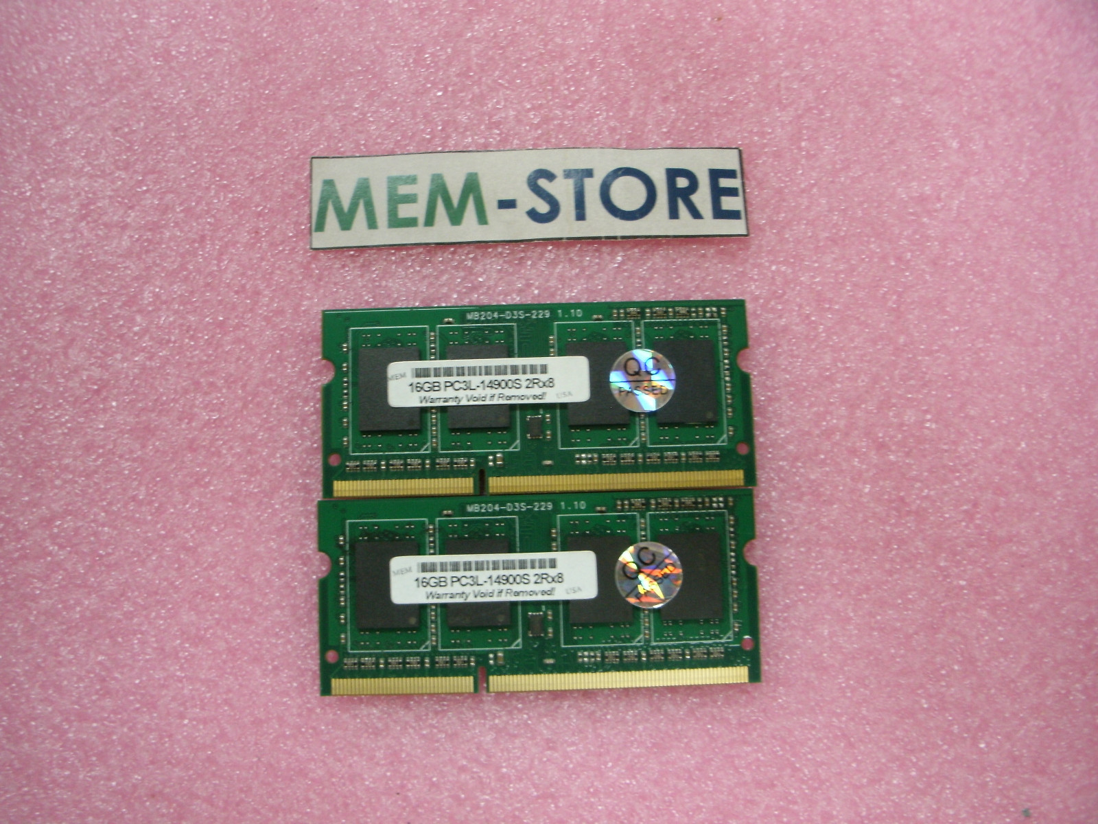 32GB 16GBx2 Kit 1867MHz 1.35V DDR3 SODIMM Memory Apple iMac 27-inch late 2015