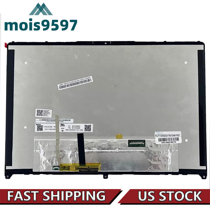 Lenovo IdeaPad Flex 5 14ABR8 5 14ALC7 Lcd Touch Screen w/ Bezel 14″ WUXGA NEW