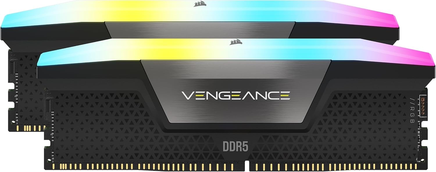 Vengeance RGB DDR5 Light Enhancement Kit (No Physical Memory) – Black