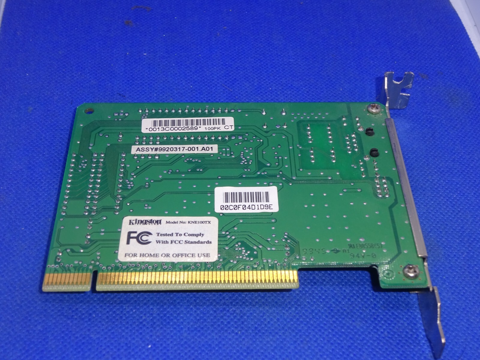 KINGSTON KNE100TX 10/100Mbps PCI NETZWERKKARTE #GK6508