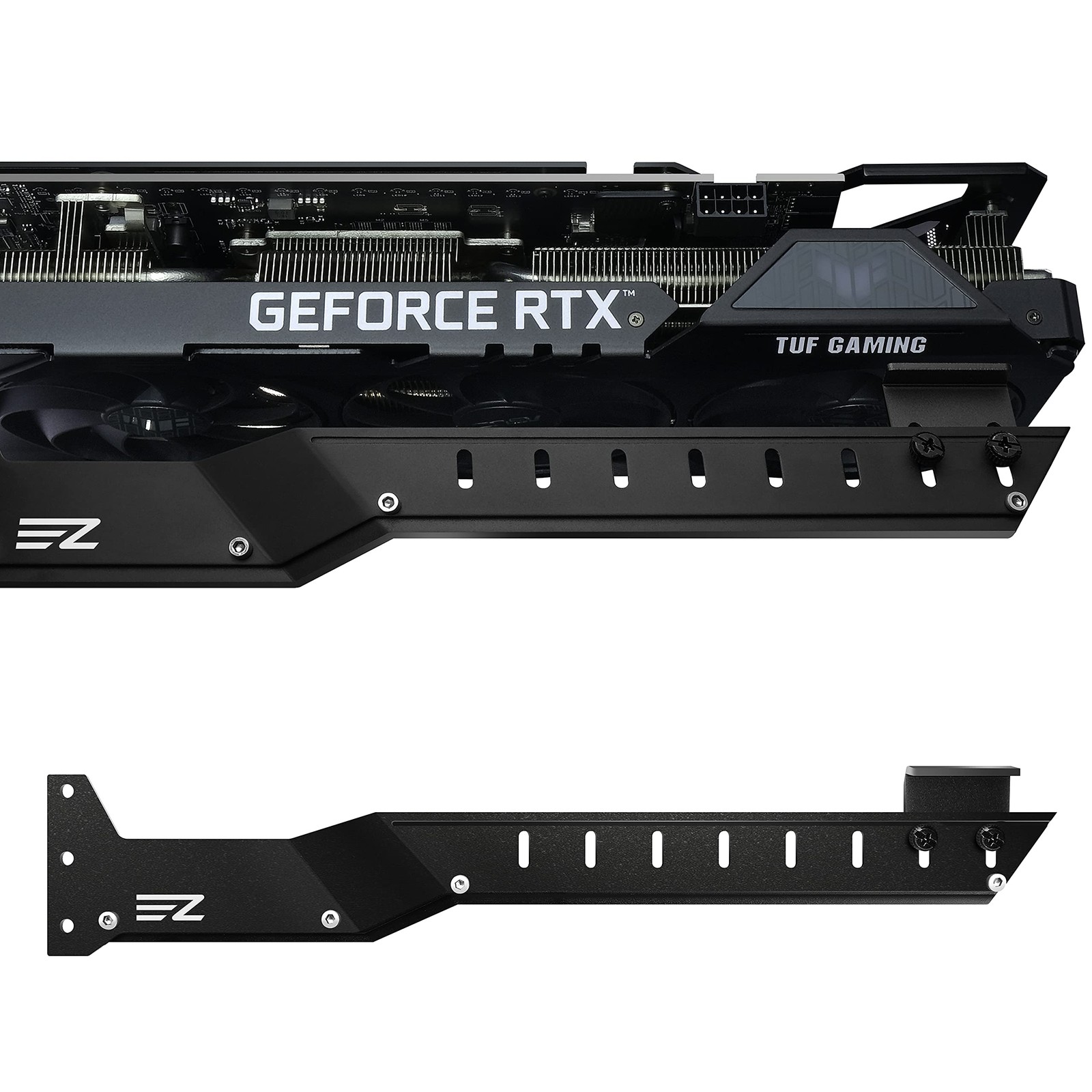 EZDIY-FAB GPU Holder Brace Graphics Card Support, Video Sag Black