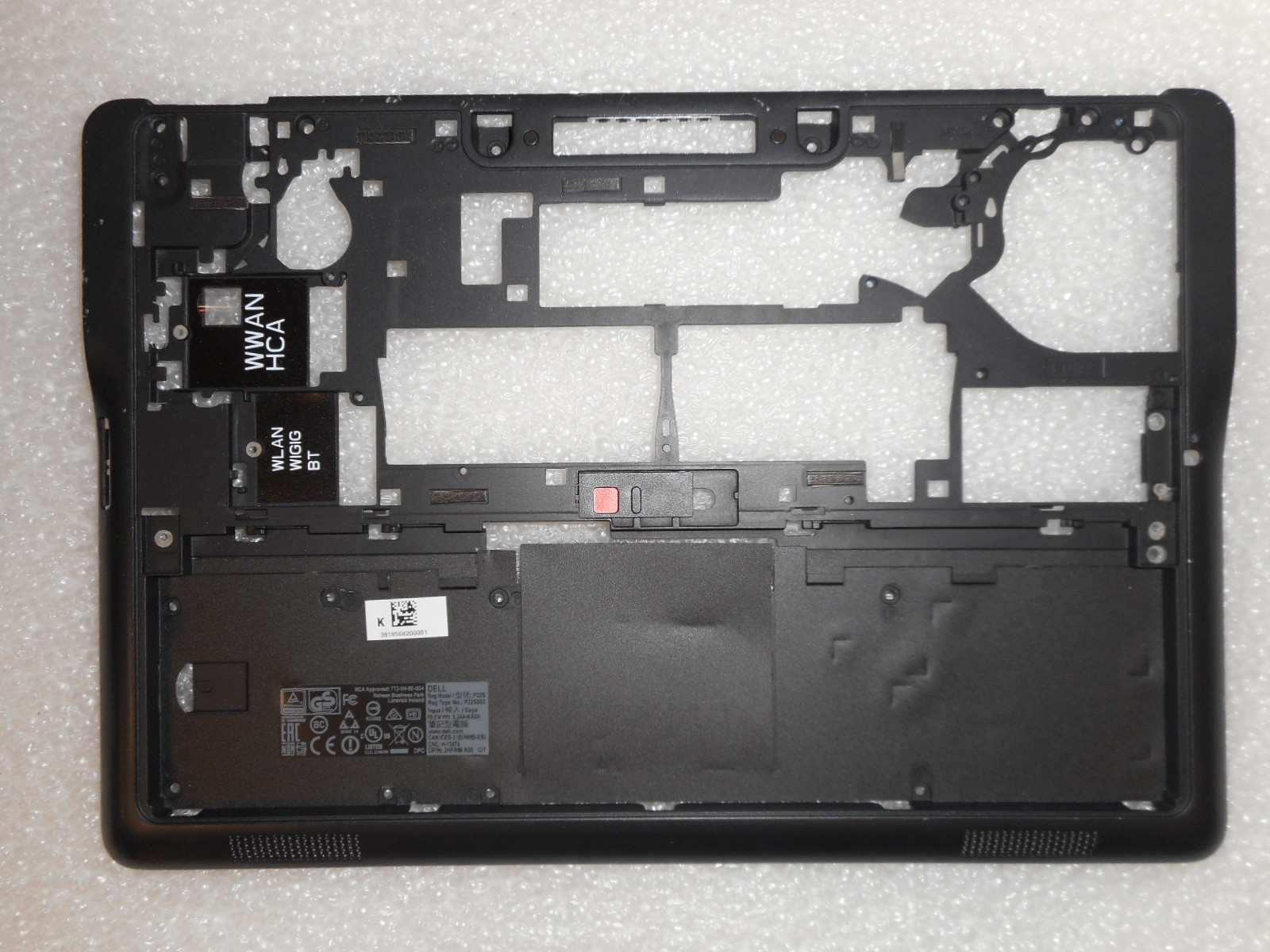 5JK6H ORIGINAL DELL LATITUDE E7250 BOTTOM BASE CASE CHASSIS-NIA01- 05JK6H