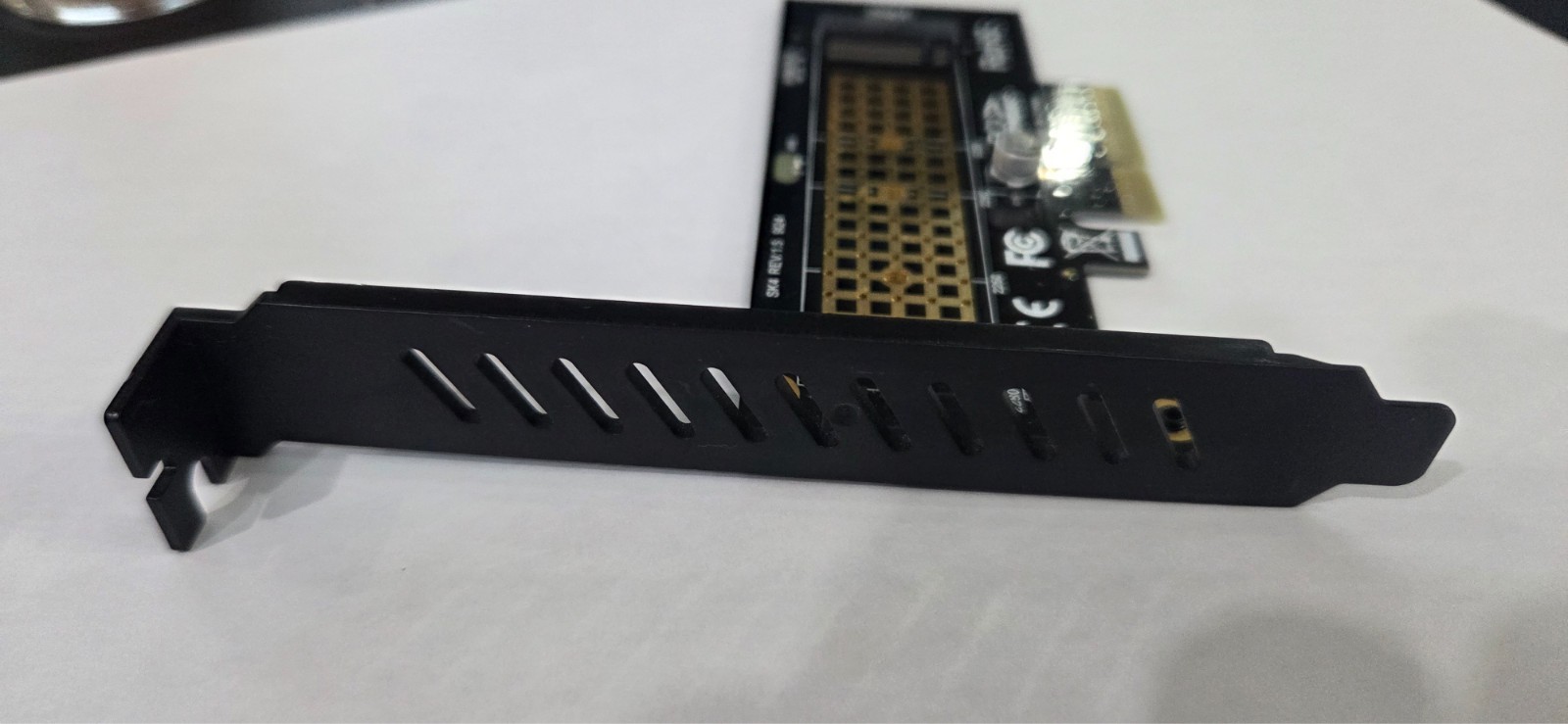 M.2 NVME SSD to PCIe PCI Express 4.0 x4 Convert Adapter Card M Key with Heatsink