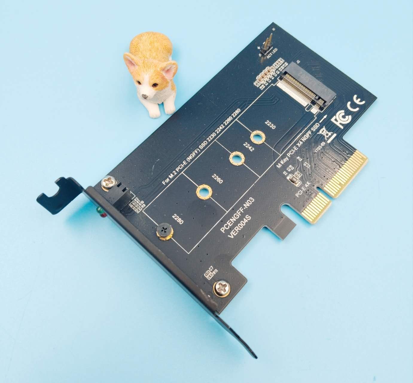 PCIE RISER PCIE M.2 PClE SSD TO PCIE EXPERSS 3.0 x4 ADAPTER CARD M2 NGFF SSD