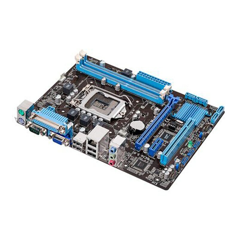ASUS H61M-C Motherboard H61 LGA 1155 2* DDR3 RAM Memory DVI PCI-E 3.0 USB 2.0