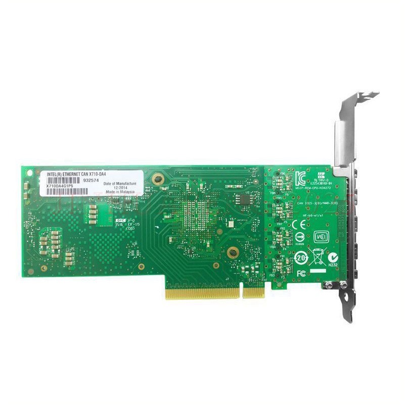 New Intel X710-DA4 4-port 10Gbps SFP+ PCIe 3.0 x8 10Gbps Ethernet network card