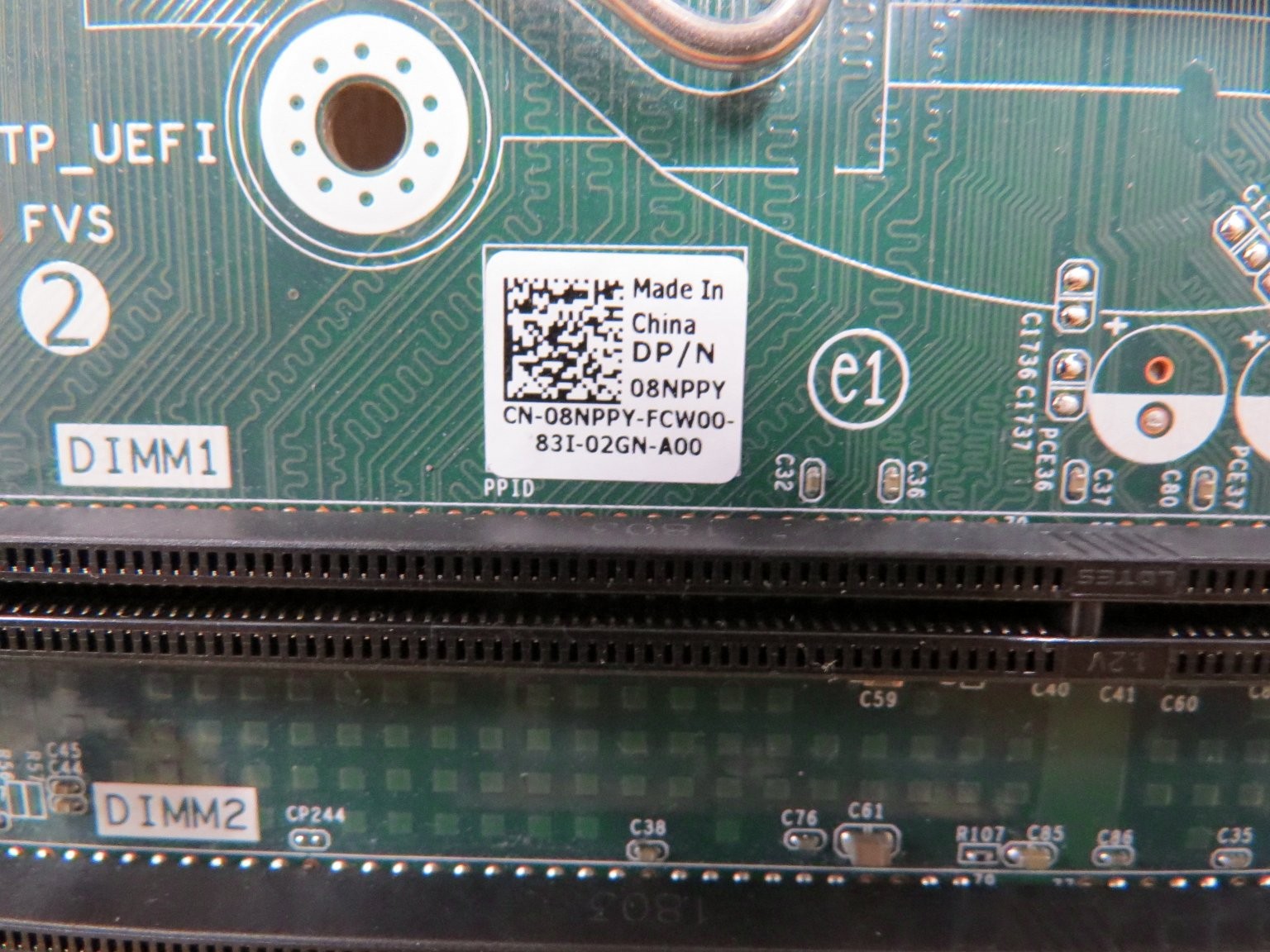 Dell 08NPPY Motherboard LGA1151 Optiplex Desktop System Board