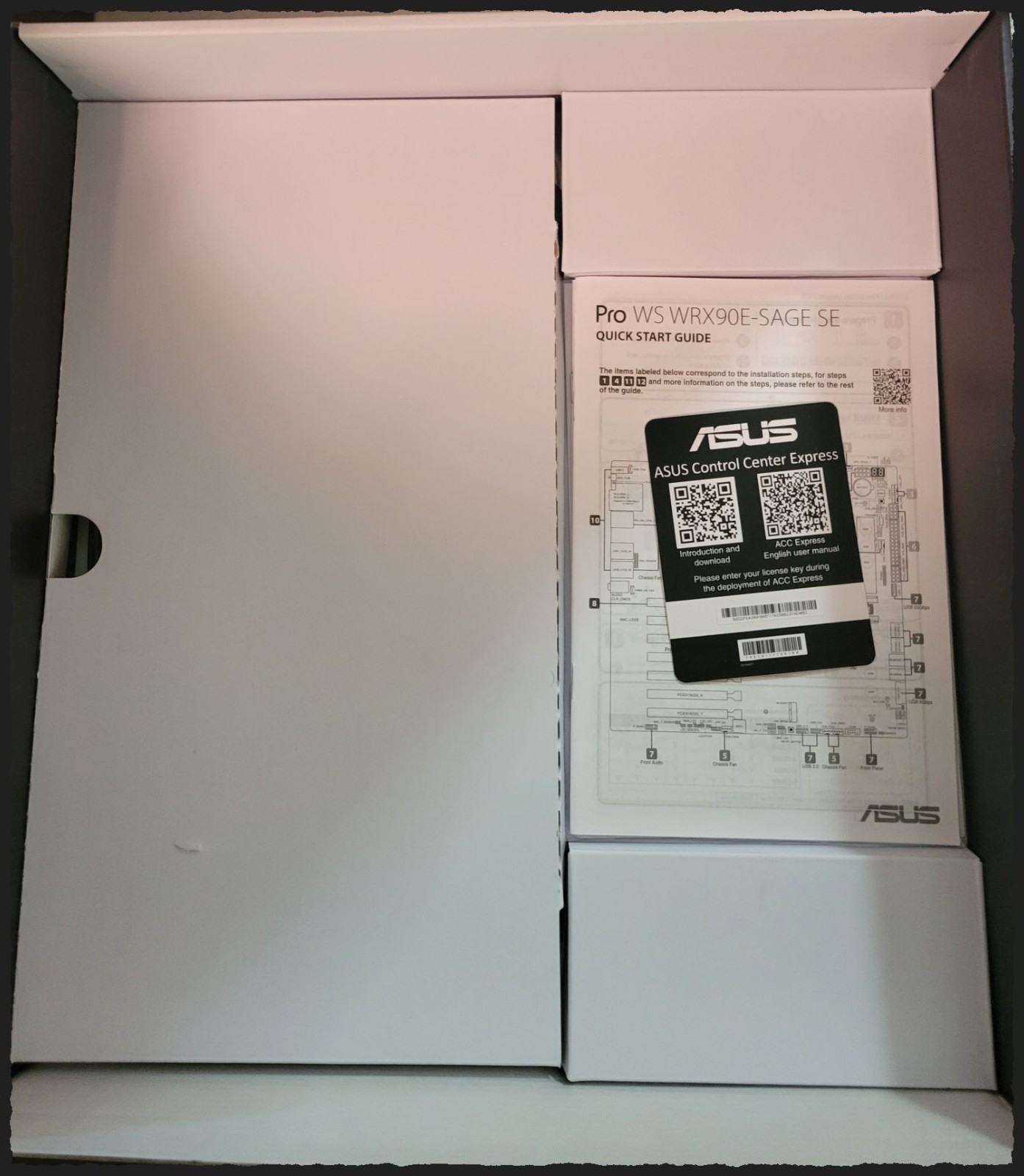 ASUS Pro WS WRX90E-SAGE SE (Bios 1317) EEB Workstation Motherboard 604
