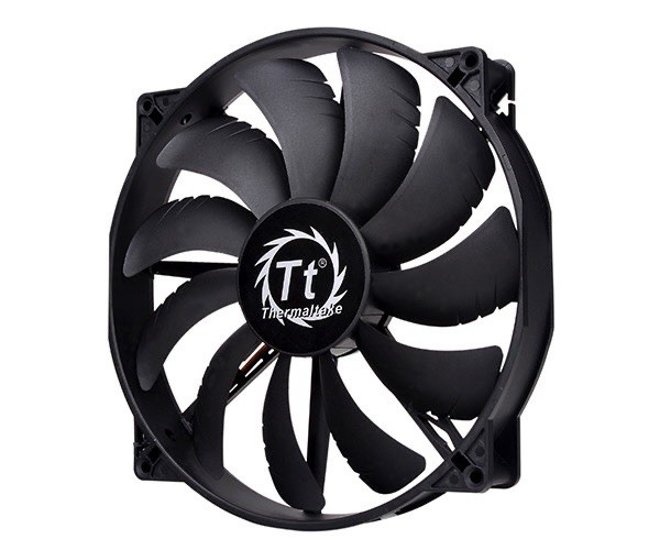 Thermaltake Pure 20 Computer Case Fan 200mm Black Cooling Fan 200x200x30mm G18