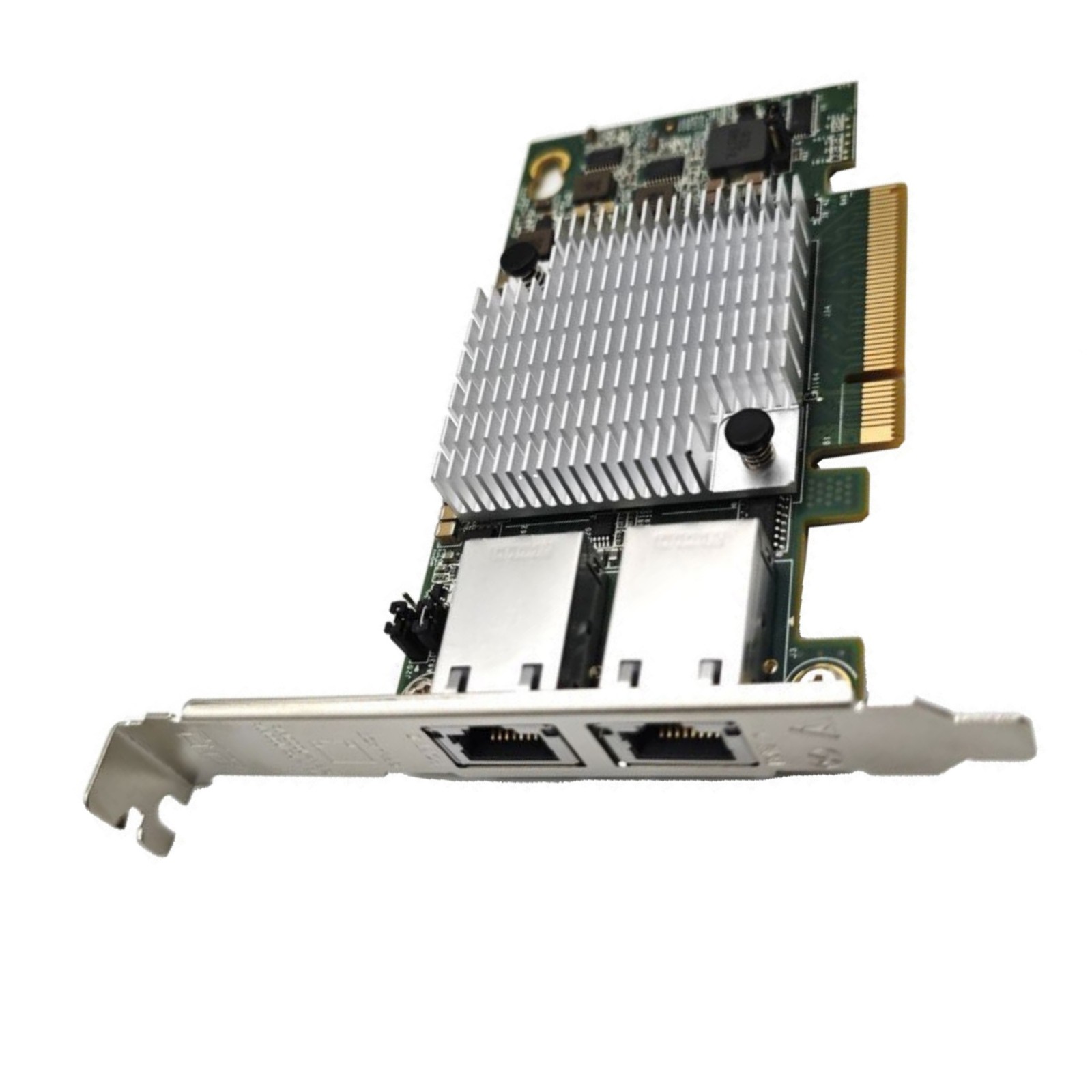 1Pc 10G Dual RJ45 Port PCI-Express Ethernet Network Adapter For Intel X540-T2