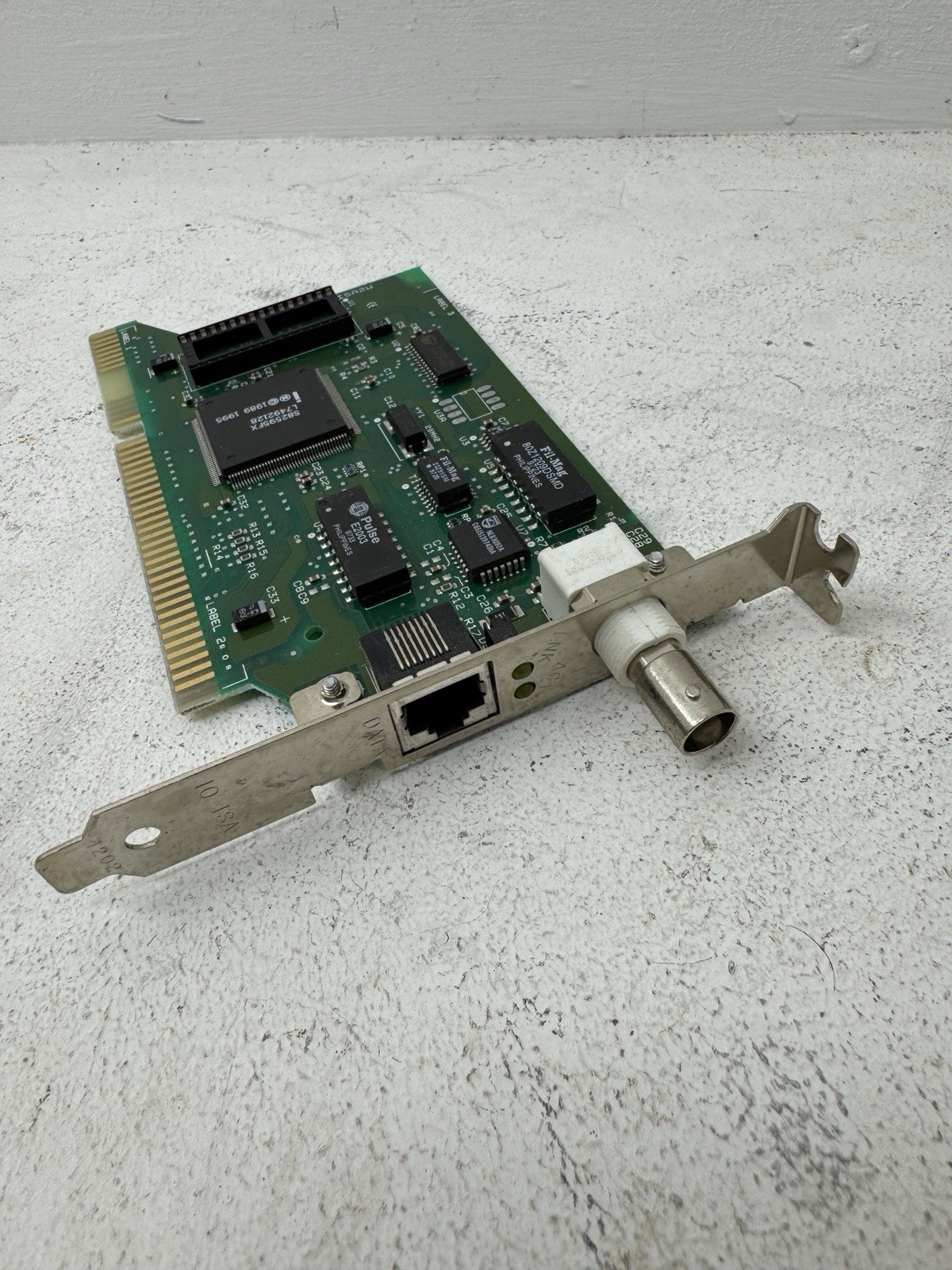 Intel EtherExpress 16 ISA Ethernet Card 10Base-T RJ45 & BNC Vintage NIC