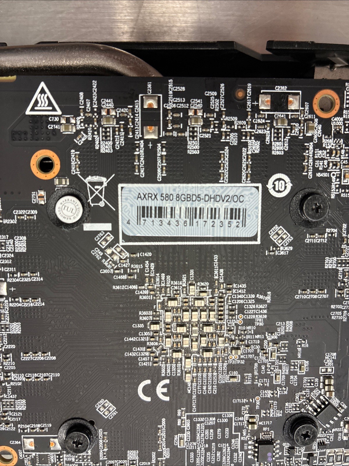 Refurbished Power color AMD Radeon RX 580 8GB GDDR5 (AXRX 580 8GBD5-DHDV2/OC)