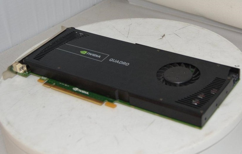 NVIDIA Quadro 4000 Video Card PCIe 2GB 2*Display Port 1*DVI