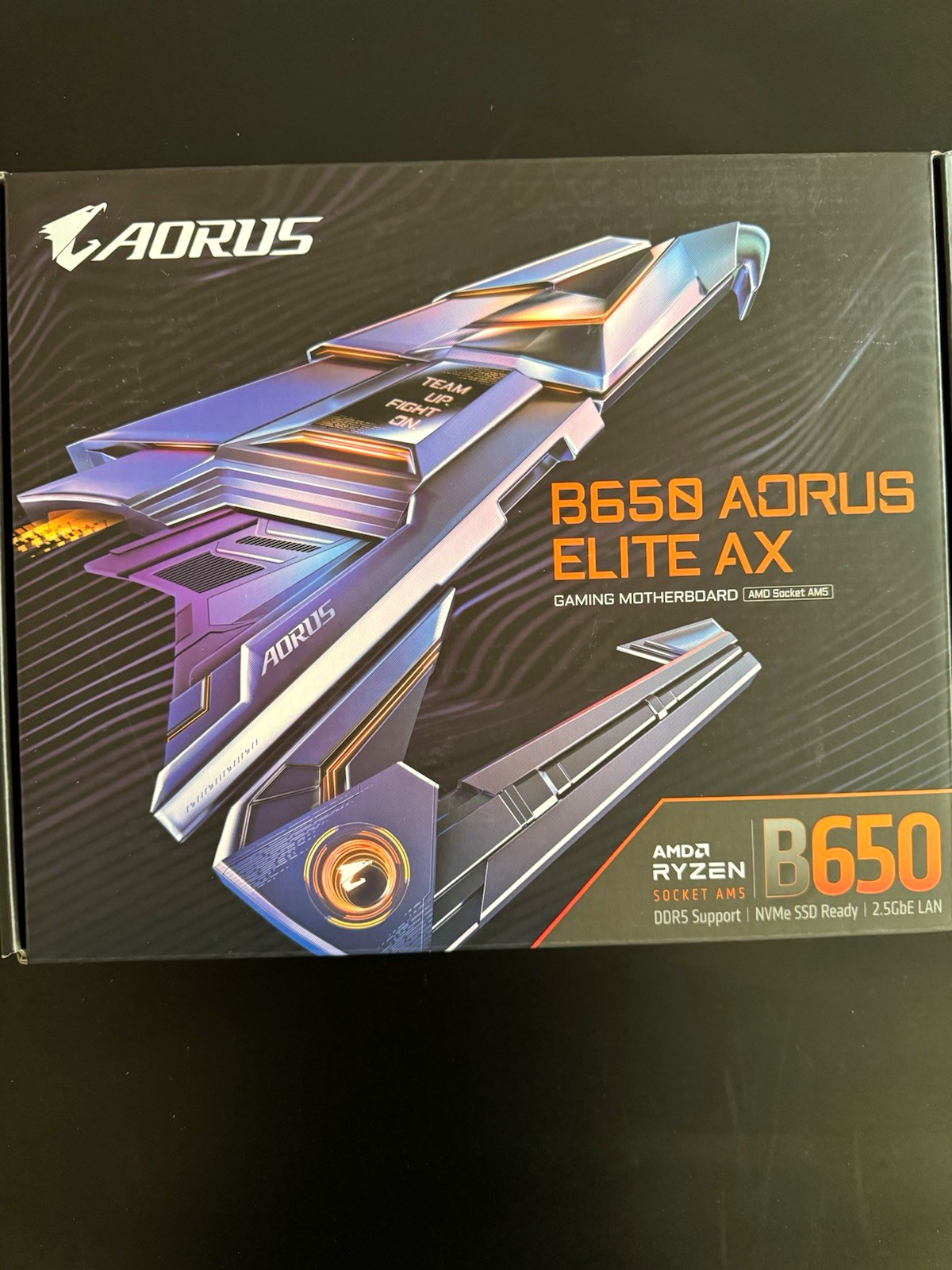 GIGABYTE B650 AORUS ELITE AX AM5 DDR5 ATX 4-Slot HDMI USB-C 2.5GbE
