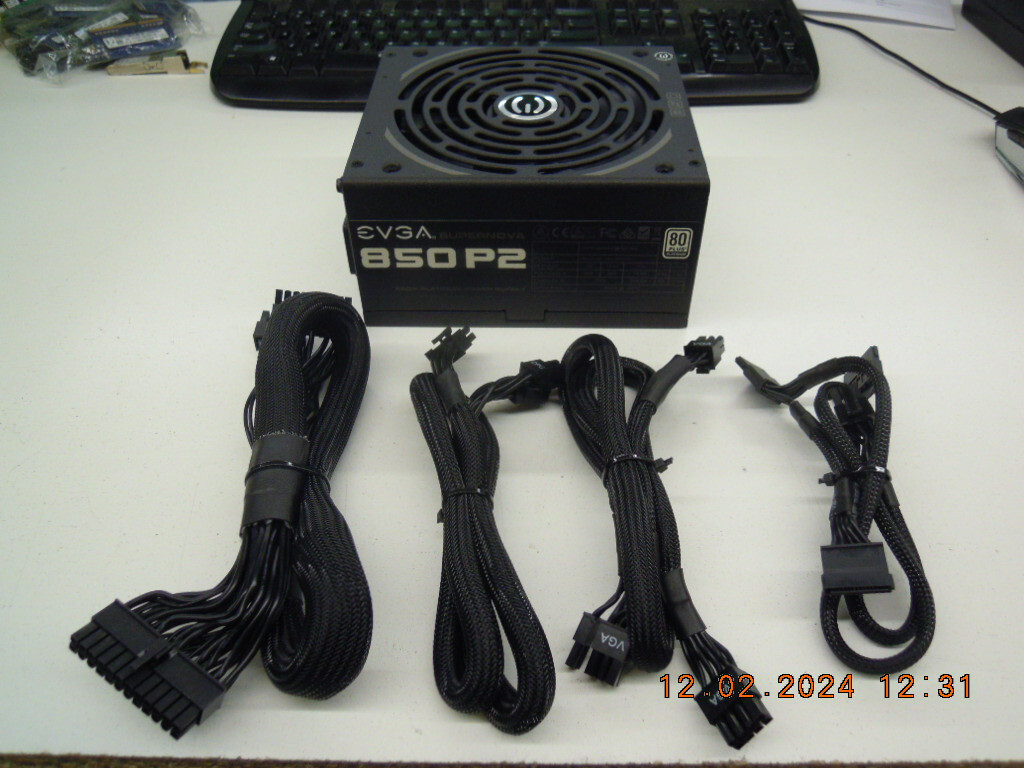 220-P2-0850 EVGA Supernova 850 P2 850Watt 80 Plus Platinum AC Power Supply
