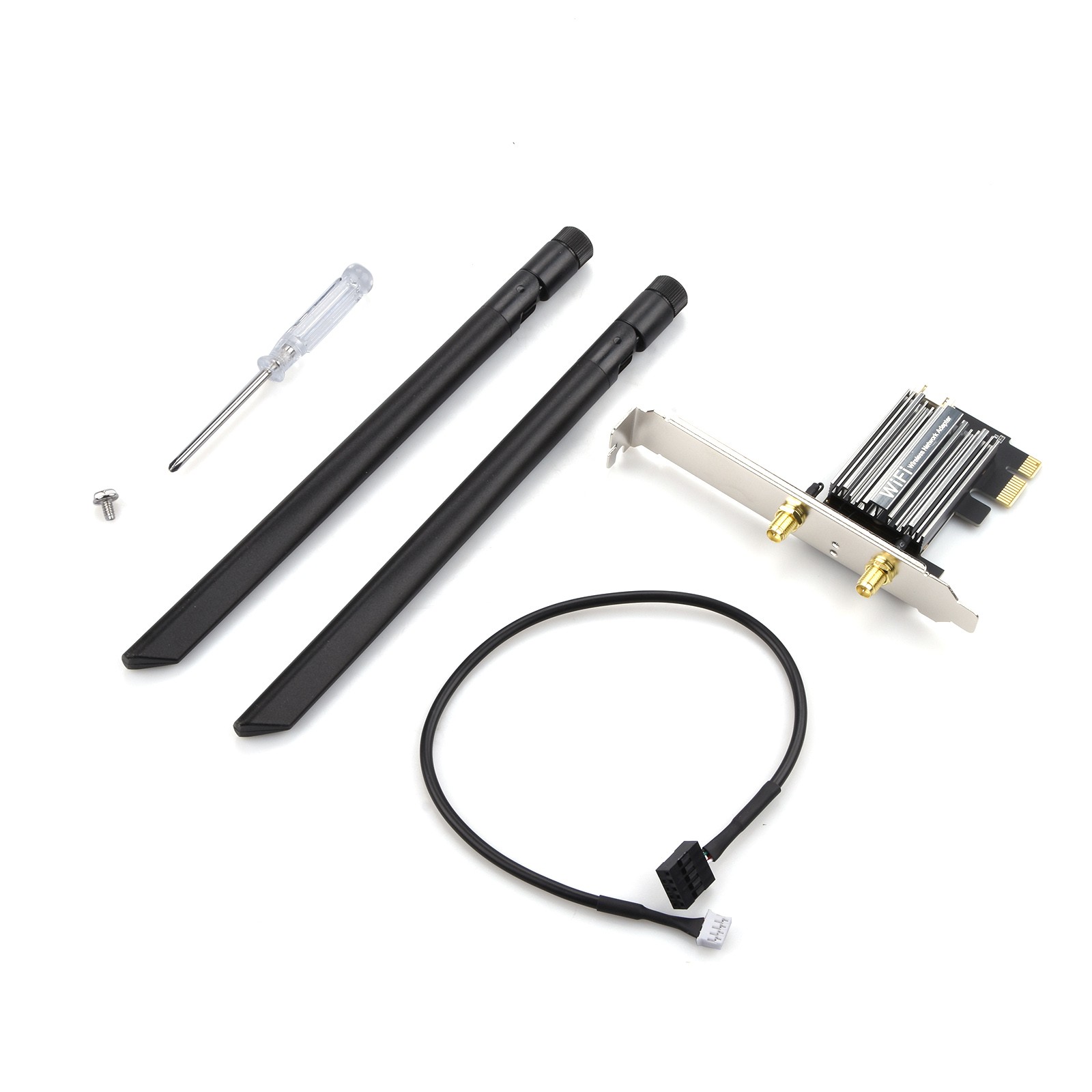 AX3000 Chipset PCIe WiFi 6 For Intel AX200 WiFi Card WiFi PC Adapter 1 Set
