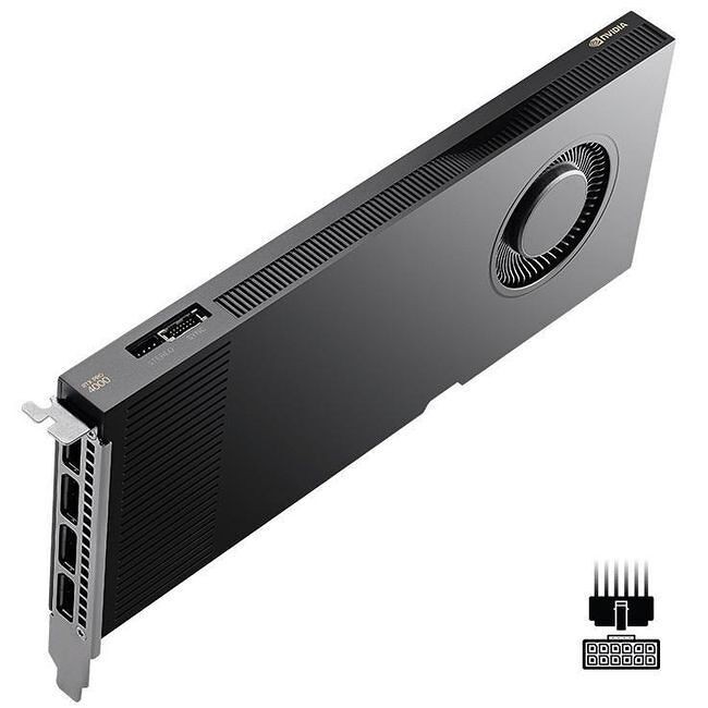 NVIDIA RTX PRO 4000 Blackwell 24GB GDDR7 PCIe 5.0 Bulk OEM Graphics Card New