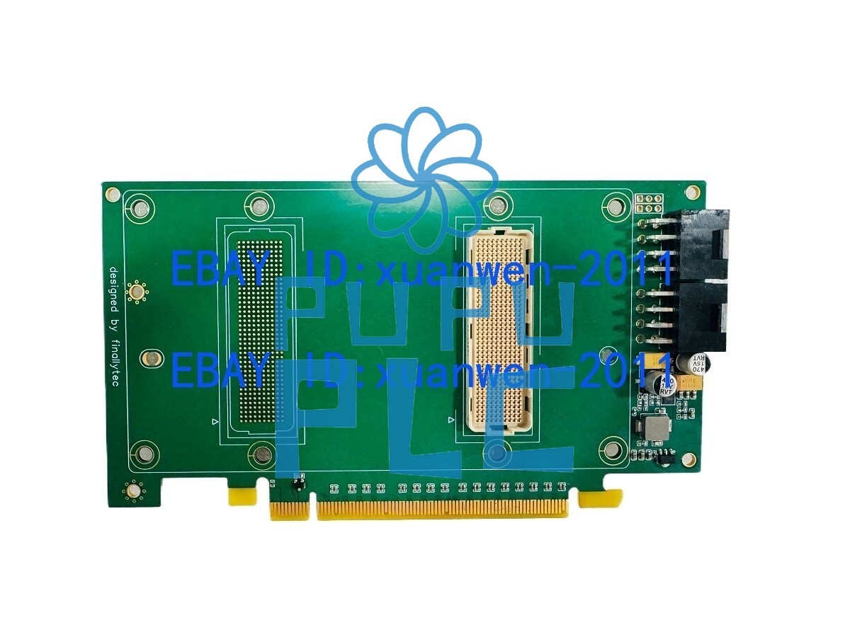 used 1Pcs NVIDIA Tesla V100 16GB GPU SXM2 + GPU SXM2 To PCIE Adapter Card