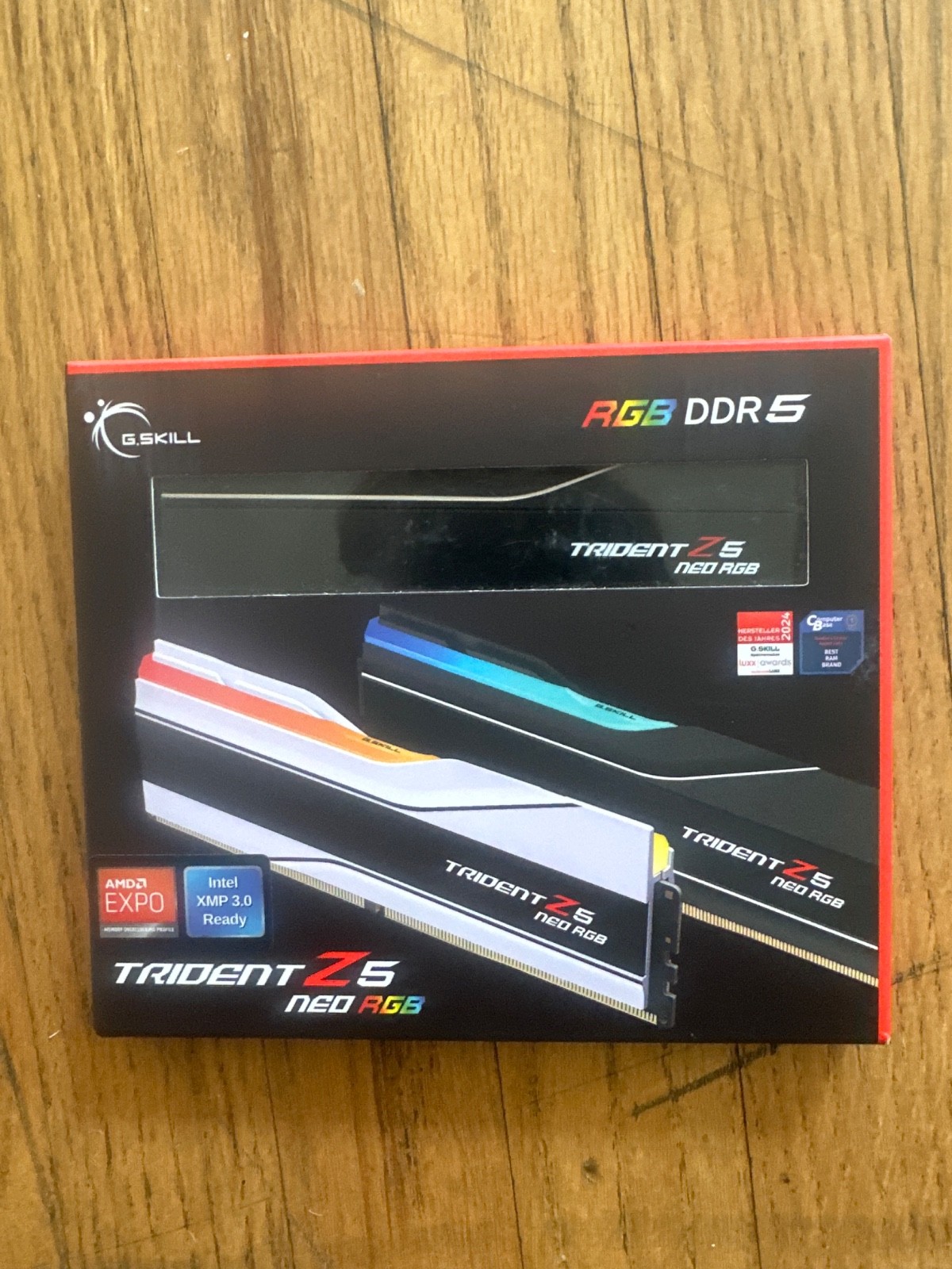 [NEW UNUSED]G.SKILL TRIDENT Z5 NEO RGB 32GB (16GB x 2) DDR5-6000 CL36 RAM MEMORY