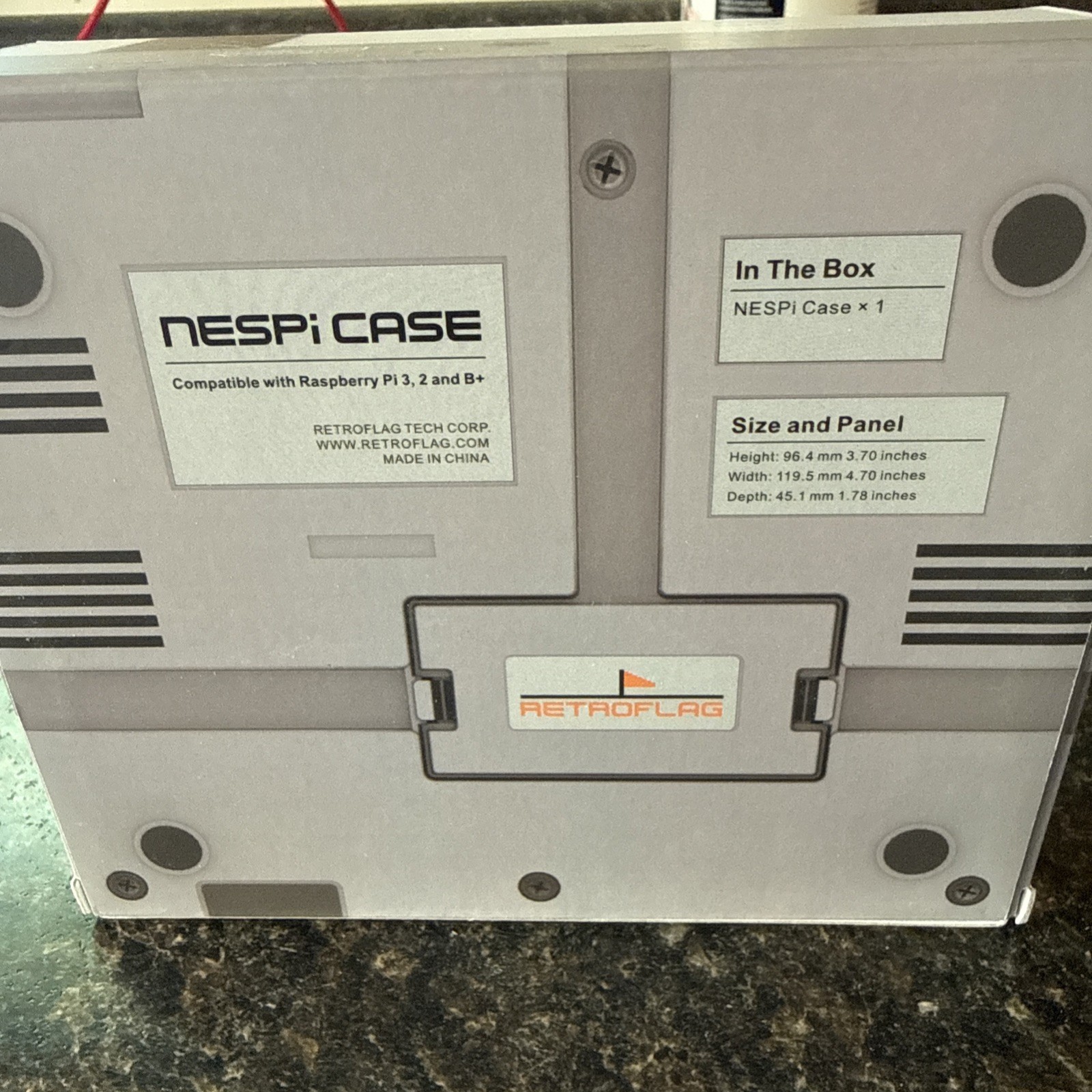 Case for Raspberry Pi 3B+ with Fan, Retroflag Nes3Pi Case with Cooling Fan…