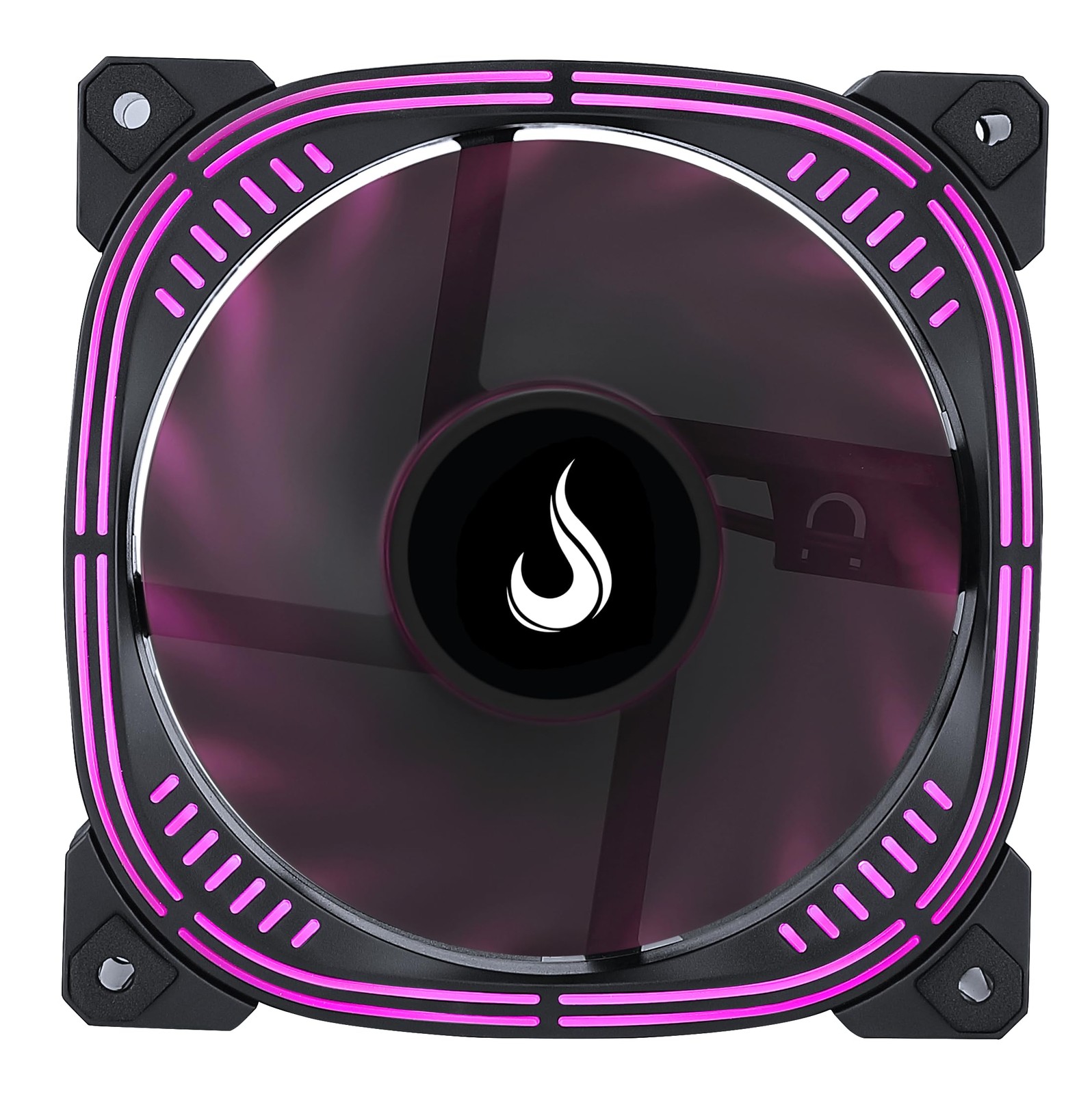 Vibe 120mm RGB Black PC Fan – Motherboard Sync Cooling for Gaming PCs USA