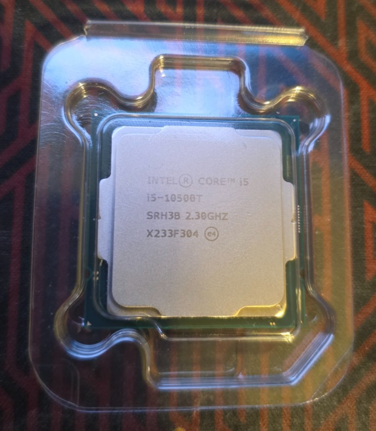 Intel 10th Gen Core i5-10500T 6-Core [2.3GHz base|3.8GHz Max Turbo] LGA 1200 CPU