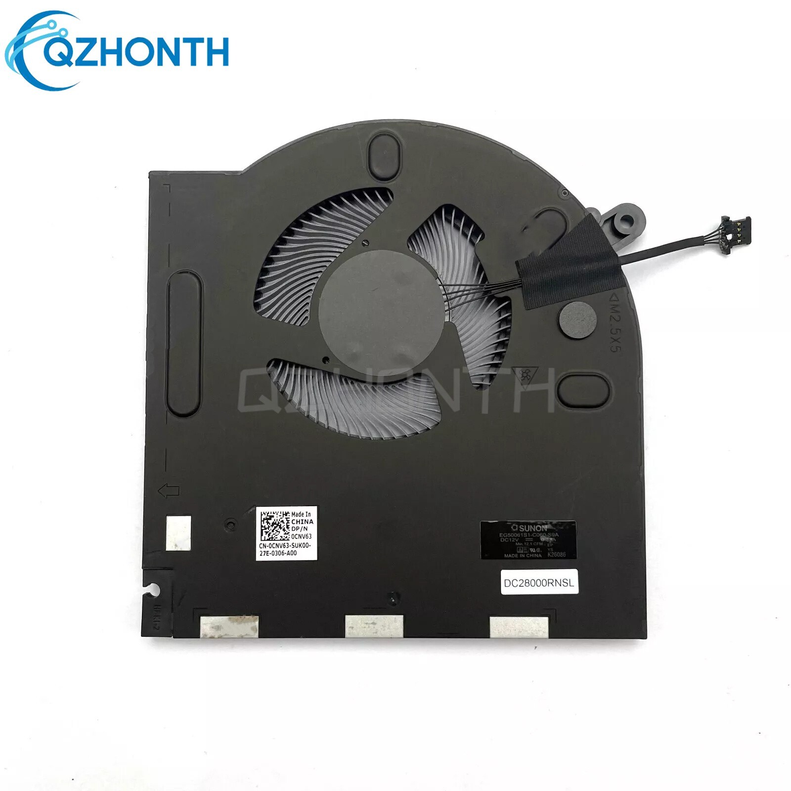 New For Dell Alienware M17 R3 M17 R4 P45E CPU+GPU Cooling Fan 0CNV63 0H5TYJ 12V