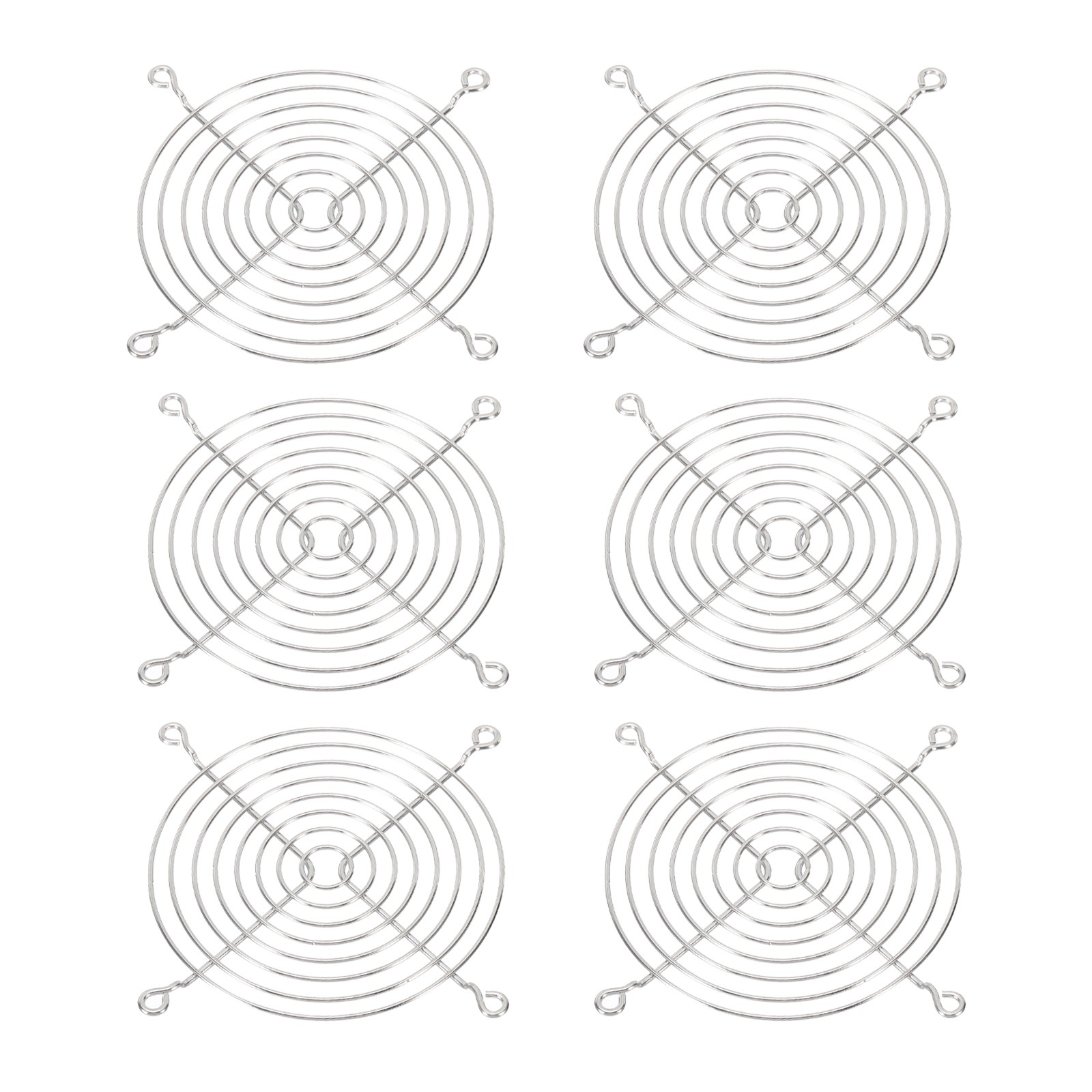Fan Grille 120mm, 6 Pieces 304 Stainless Steel for Protection