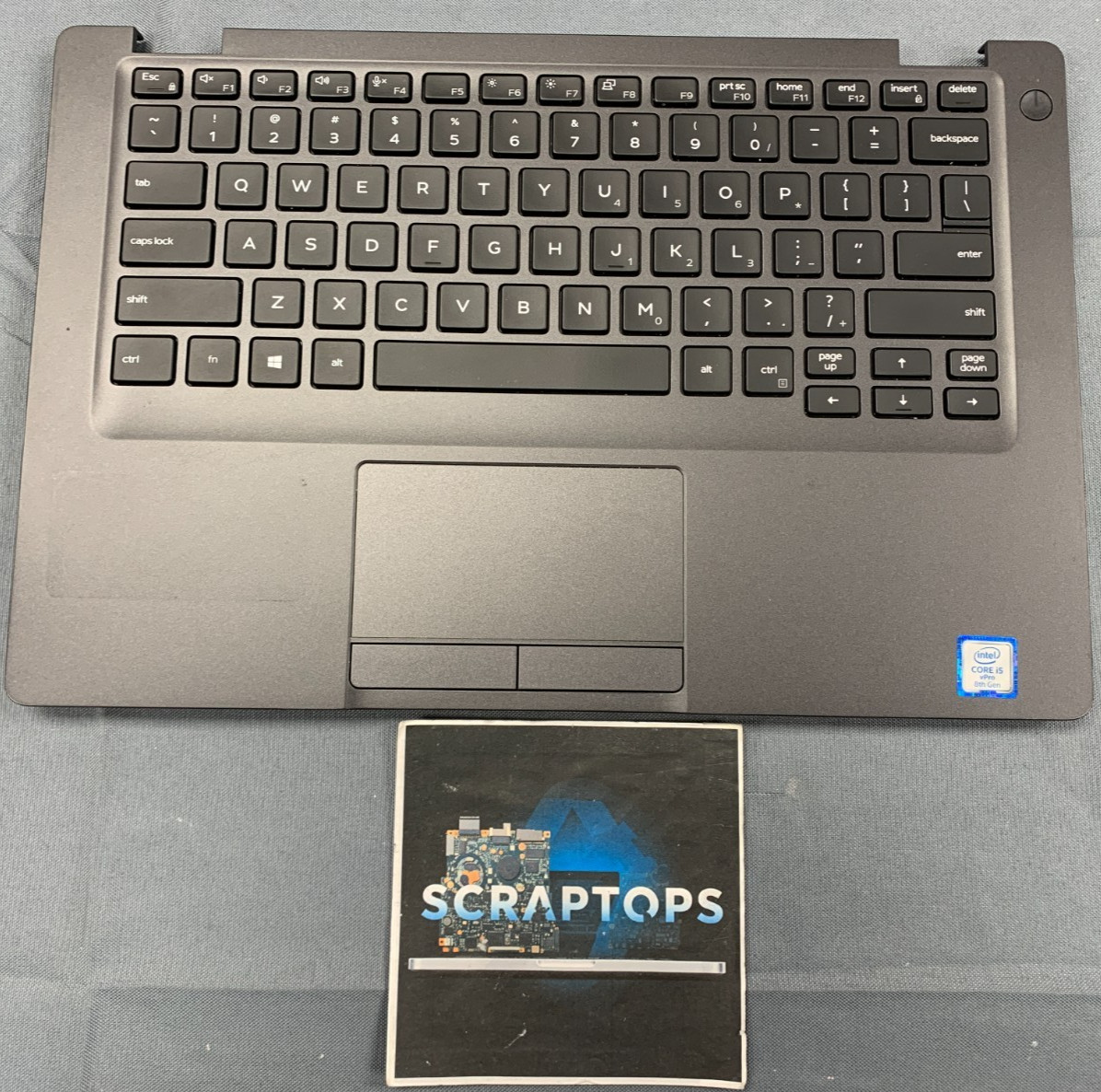 Dell Latitude 5400 Palmrest Keyboard US/EN Non-backlit A1899C #19240
