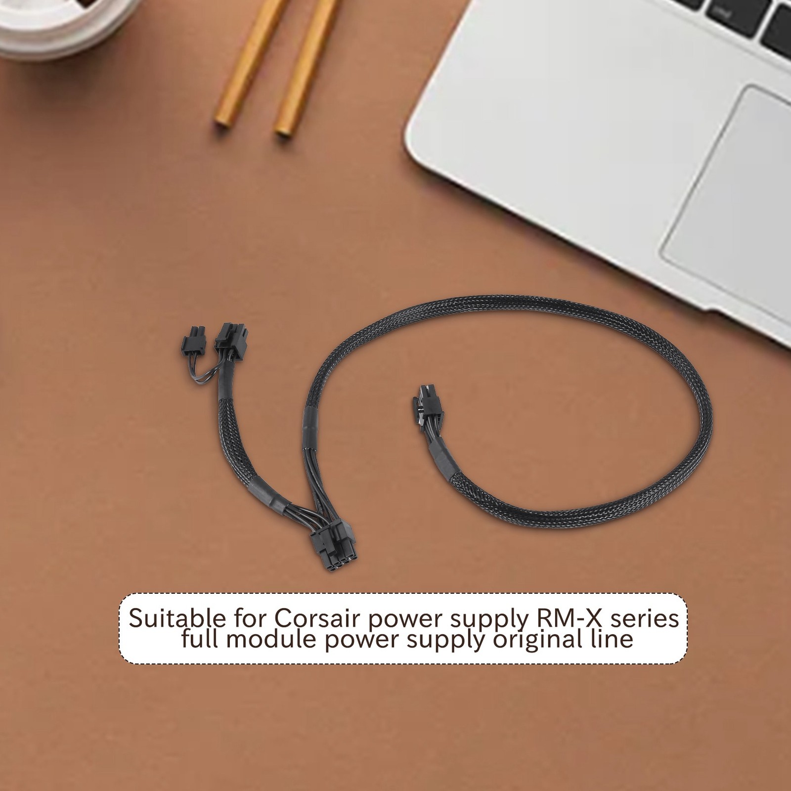 PCI-E Dual 8Pin to 8Pin(6+2Pin) Modular Supply Cable for RM1000X RM550X6672