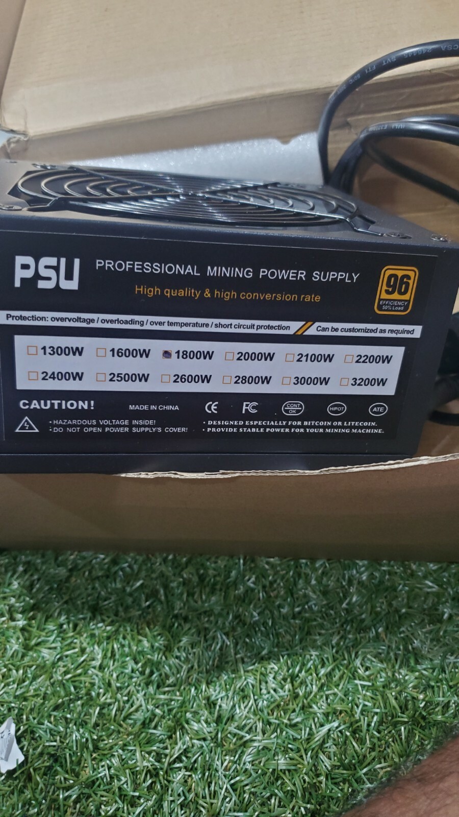 1600-1800W Mining Power Supply, Multi/Single Channel Mining Power Supply for…