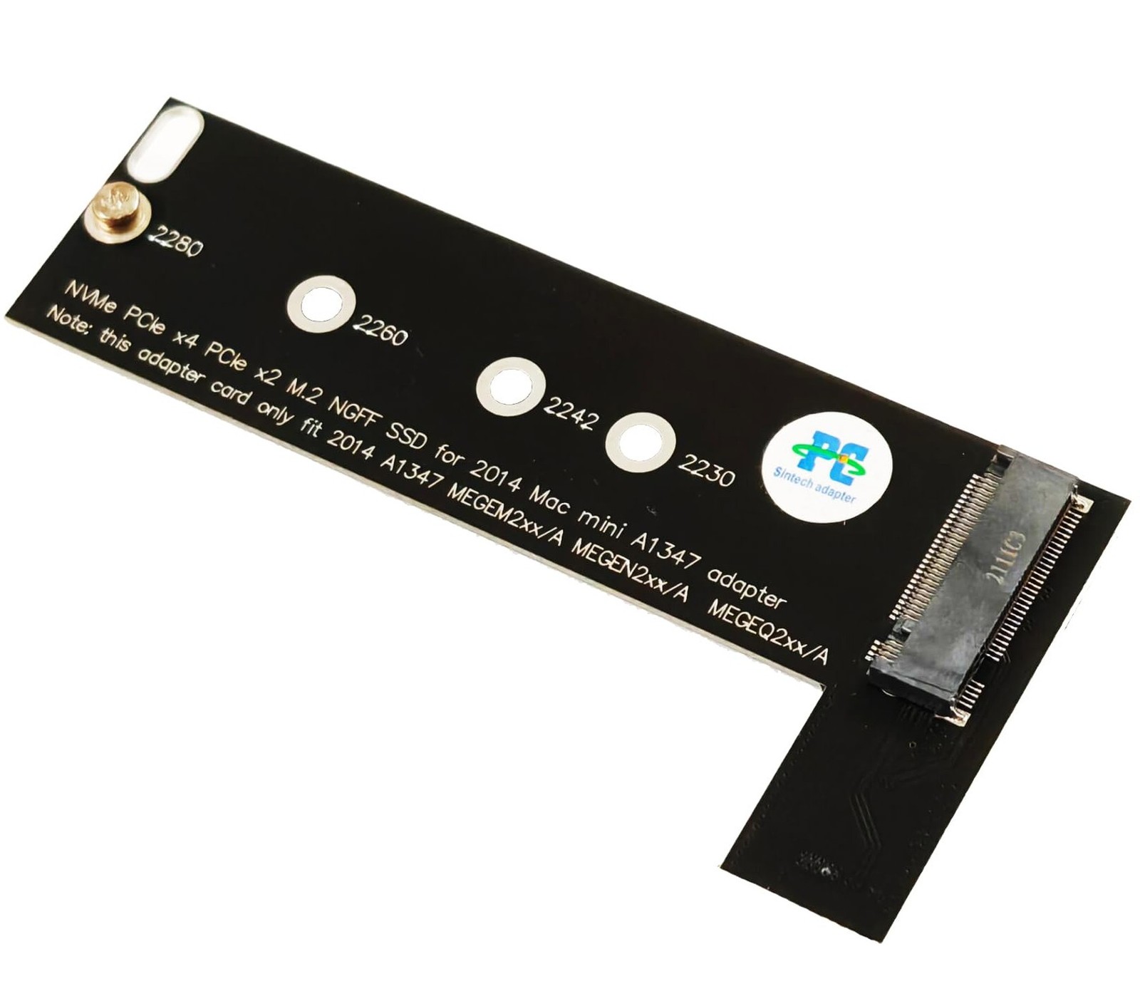 Sintech M.2 NGFF NVMe SSD Card for Upgrade Mac mini Late 2014 Year A1347 MEG …