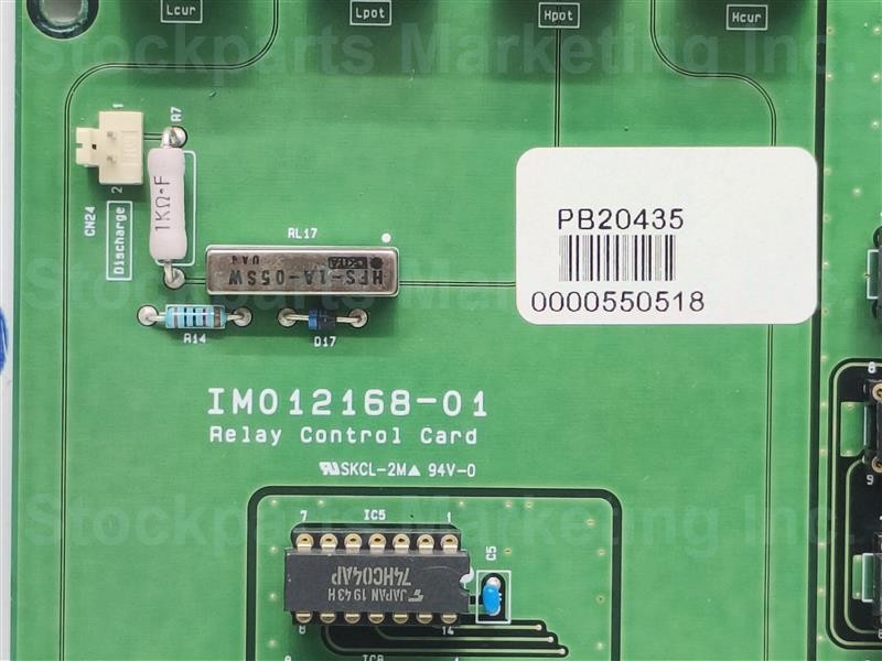 IM012168-01 IM01216801 Relay Control Card 30 Days Warranty Expedited Shipping