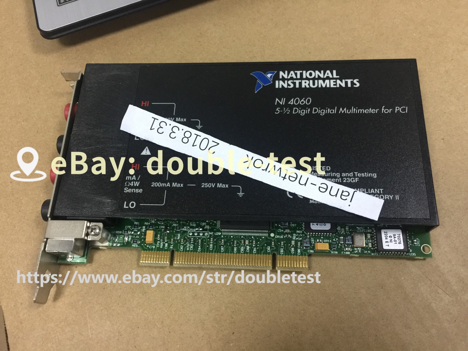 1PCS USED NI 4060 (by UPS or Fedex 30days Warranty)