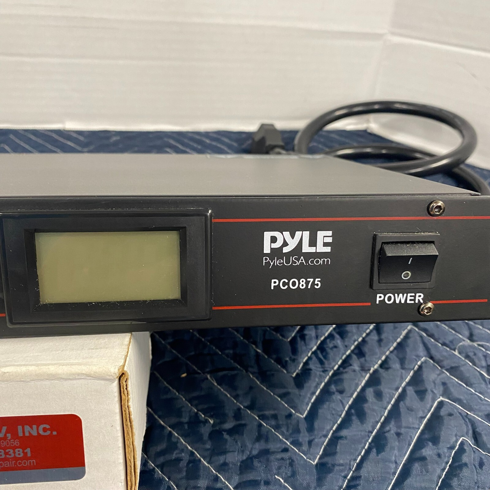 Pyle PCO875 13 Amp 2000W Rack Mount Power Sequence Controller