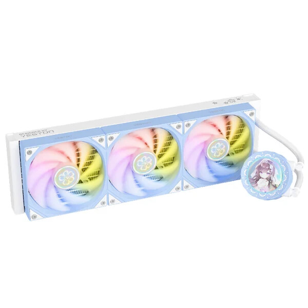 Yeston YT-360 Sakura 360 Liquid CPU Cooler supports Intel / AMD platform